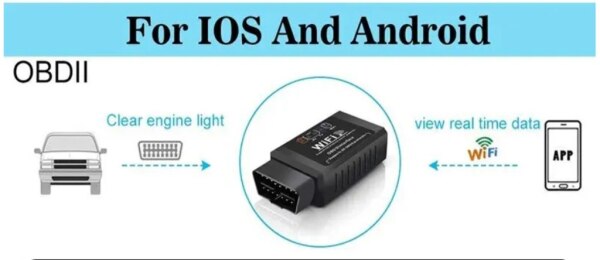 Diaqnostika cihazı OBD2 WIFI