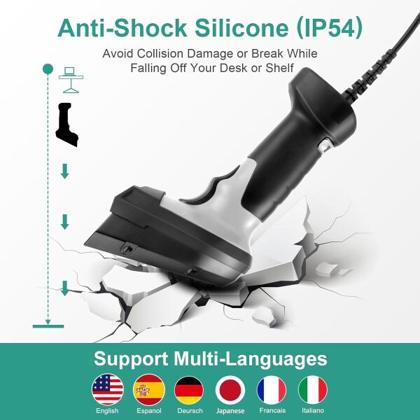 Barkod oxuyucusu 1D2D Scaner