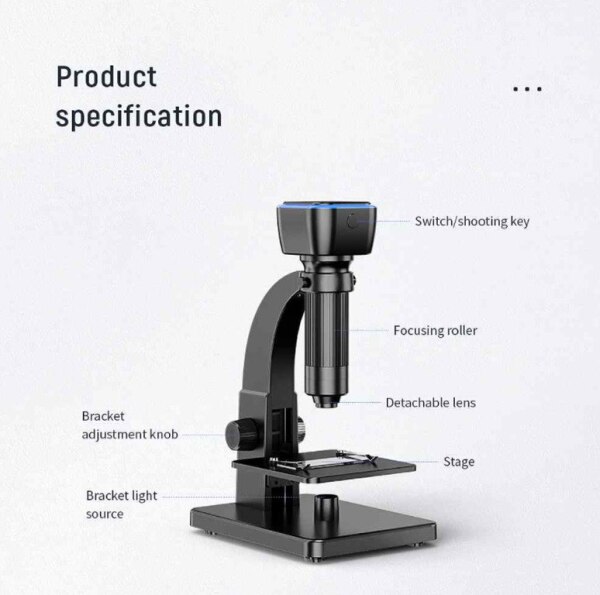 WiFi mikroskop 2000X