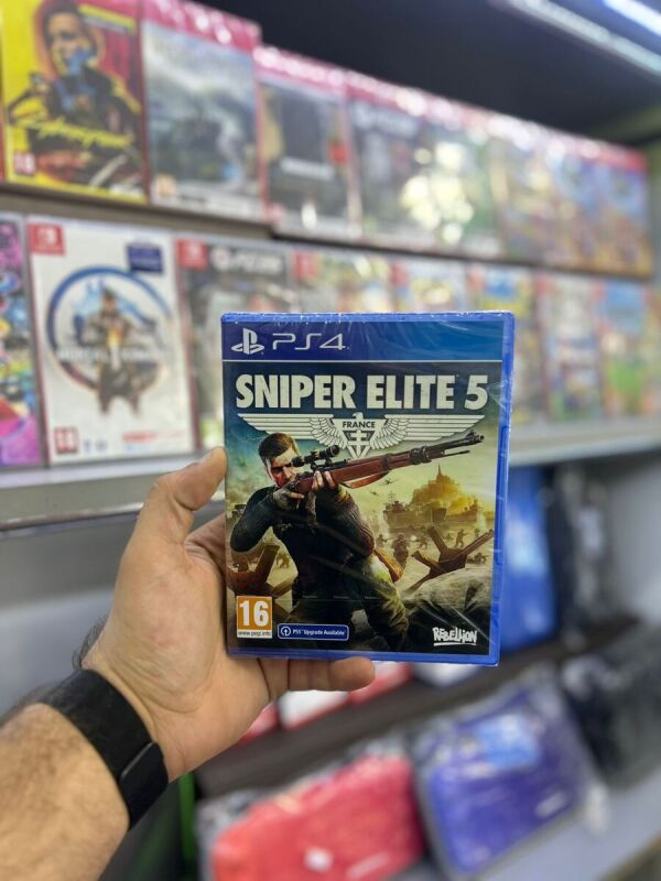 PS4 Sniper Elite 5 oyun diski