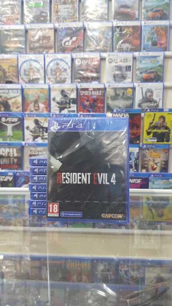 PS4 üçün Resident evil 4 remake oyun diski