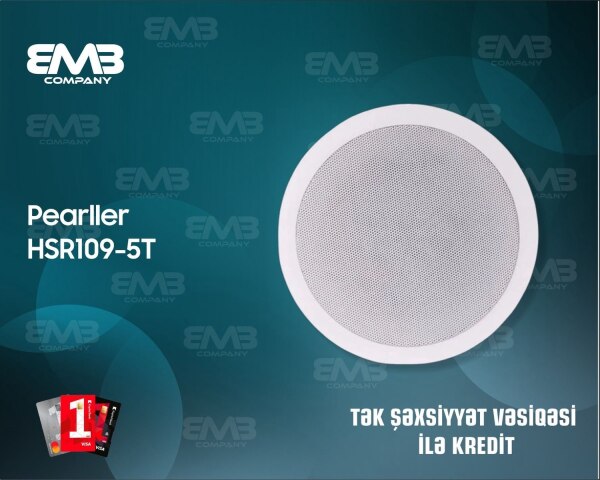 PEARLLER HSR1095T Tavan tipli PA dinamiki  Ceilin