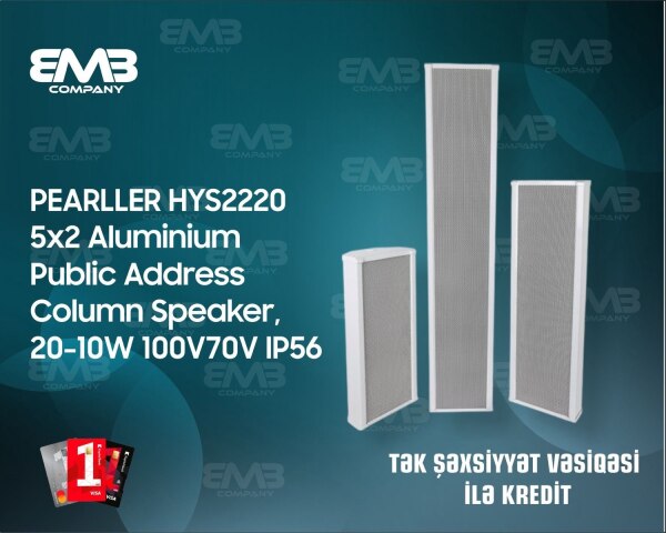 PEARLLER HYS2220 aluminium Column dinamik