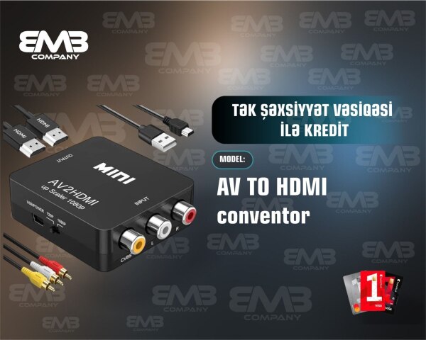AV to HDMI konventor