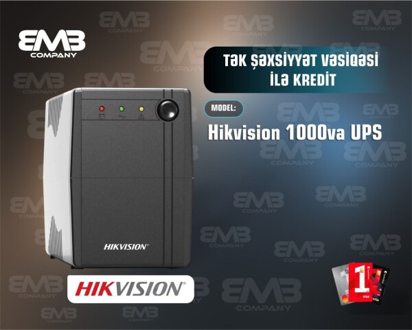 UPS Hikvision 1000Va
