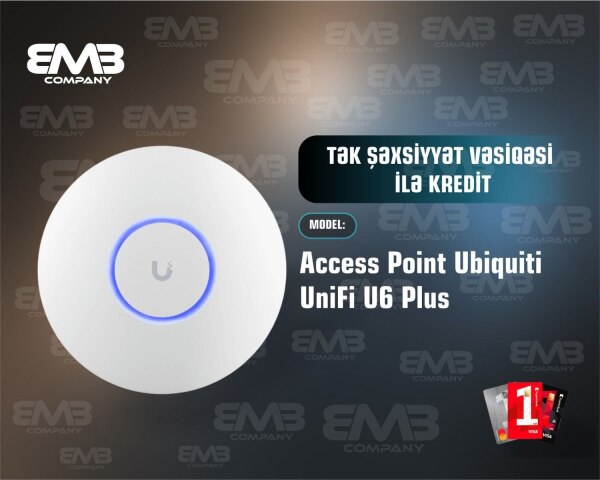 Access Point Ubiquiti UniFi U6 plus