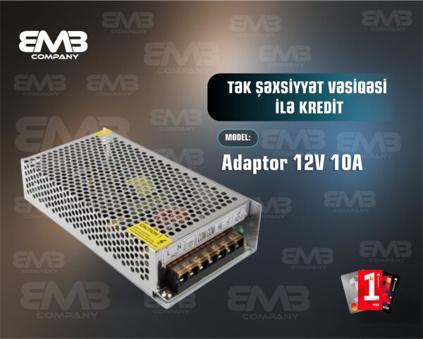 Adapter 12V 10A