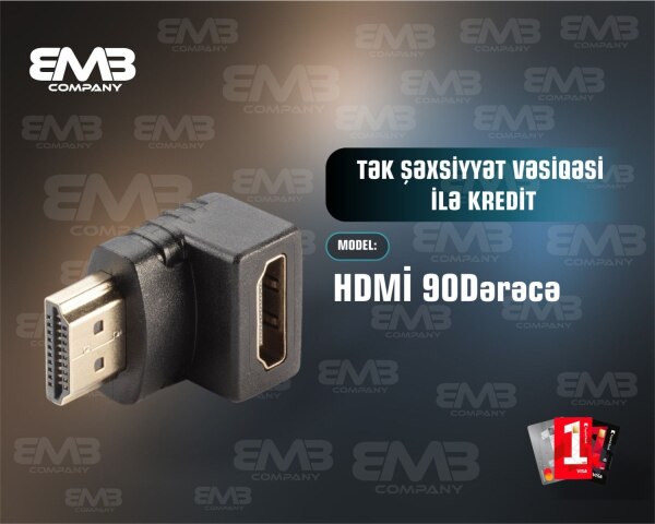 HDMI 90 dərəcə