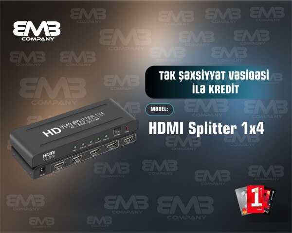 HDMI Splitter 1x4