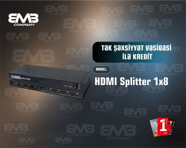 HDMI Splitter 1x8