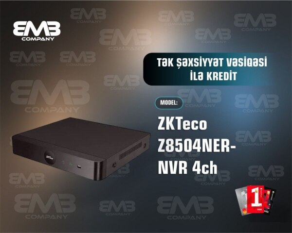 ZKTeco Z8504NER NVR 4ch