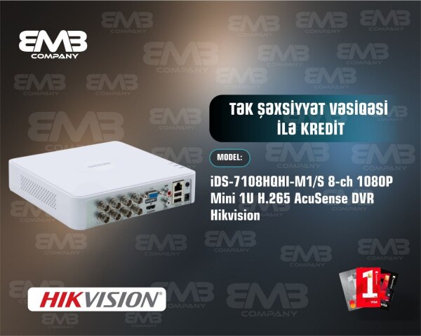 DVR IDS7108HQHIM1_S 8ch H265