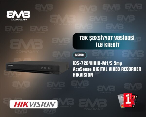 DVR İDS7204HUHIM1_S 5mp AcuSense