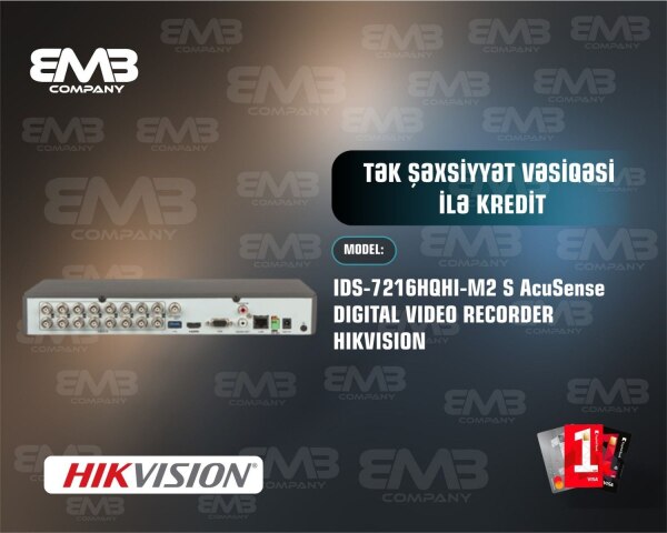 İDS7216HQHIM2 S AcuSense DVR