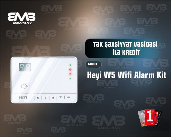 Heyi W5 Wifi alarm kit
