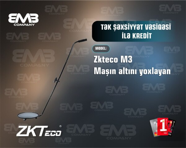 ZKTeco M3 avtomobil altı yoxlayan güzgü