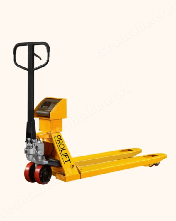 Tərəzili transpalet Nyulon wheels 3500kq