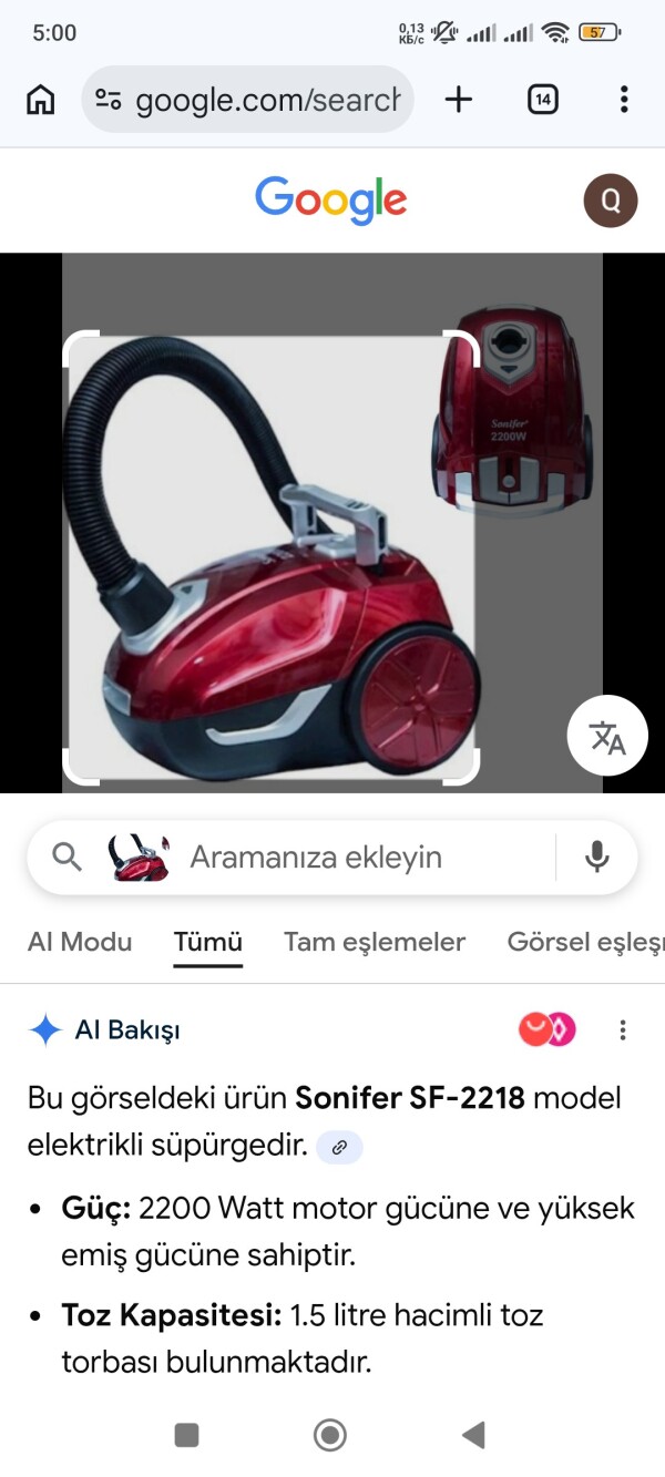 Qırmızı köhnə model