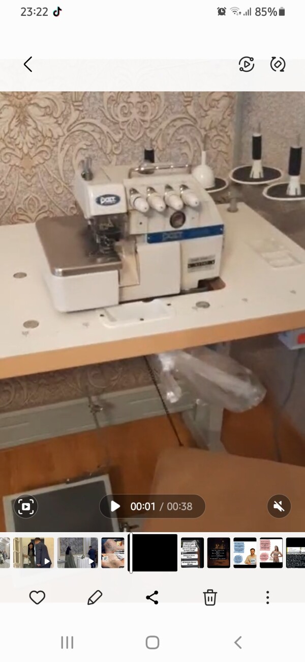 Kiçik biznes üçün tikiş maşınları. 4 ədəd tikiş maşınları, 1ədəd sənaye tipli buxar ütü masası.