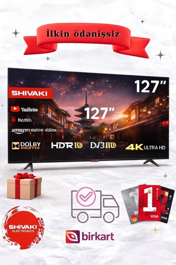 SHİVAKİ 127 EKRAN TV (SMART)