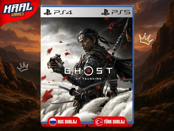 PS4PS5 üçün Ghost Of Tsushima oyunu