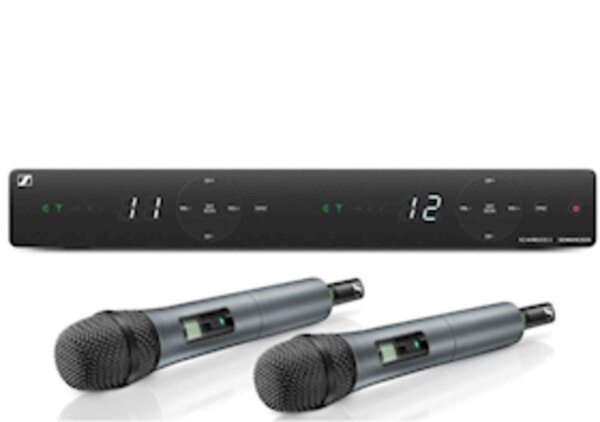 Simsiz dinamik mikrofon sistemi SENNHEISER XSW 1835 DUALB