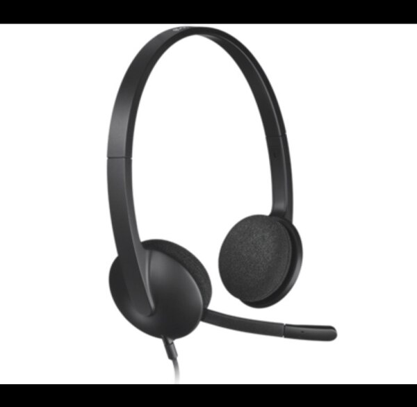 Qulaqlıq LOGITECH Corded USB Headset H340  BLACK