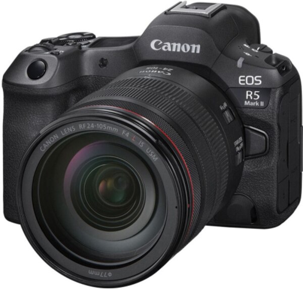 Canon Mirrorless Camera EOS R5 Mark II V5 Body  45MP Full 8K 60 Raw4K 60 SRAW 30 fps max shootin
