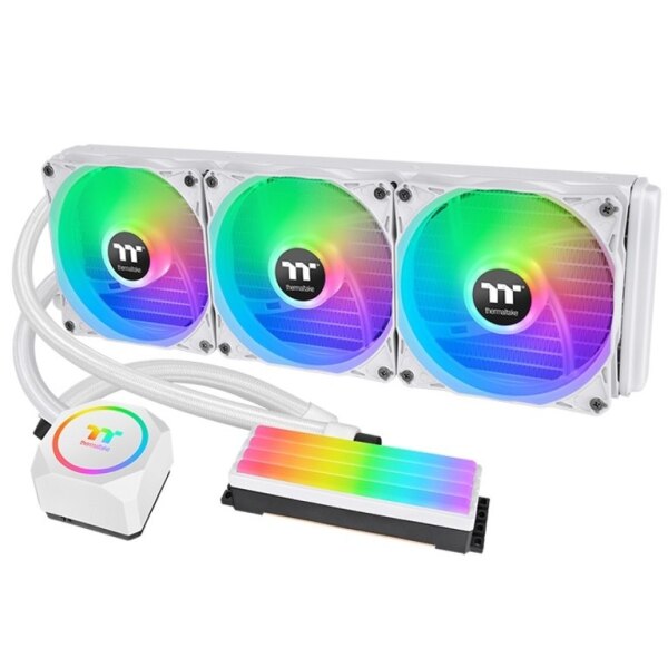 Thermaltake Floe RC360 CPU  Memory AIO Liquid Cooler Snow Edition CLW331PL12WTA