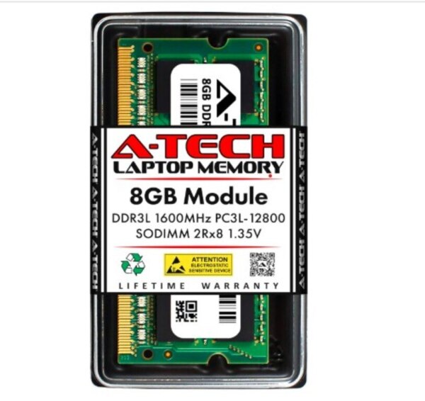 NB Ram DDR3L 8GB 1600Mhz SoDimm
