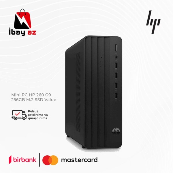 Mini PC HP 260 G9 256GB M2 SSD Value