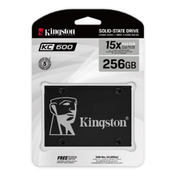 SSD KC600 SATA3 25 256GB