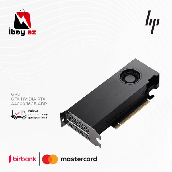 GFX NVIDIA RTX A2000 12GB 4mDP