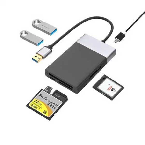 USB çoxaldıcı 6in1 usb 30