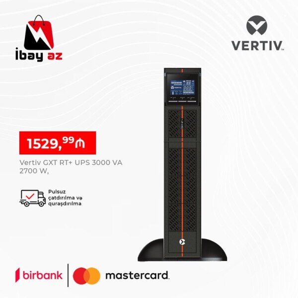 Vertiv GXT RT UPS 3000 VA 2700 W