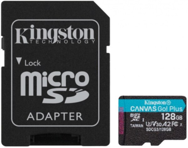 Kingston Canvas Go Plus microSD 128GB