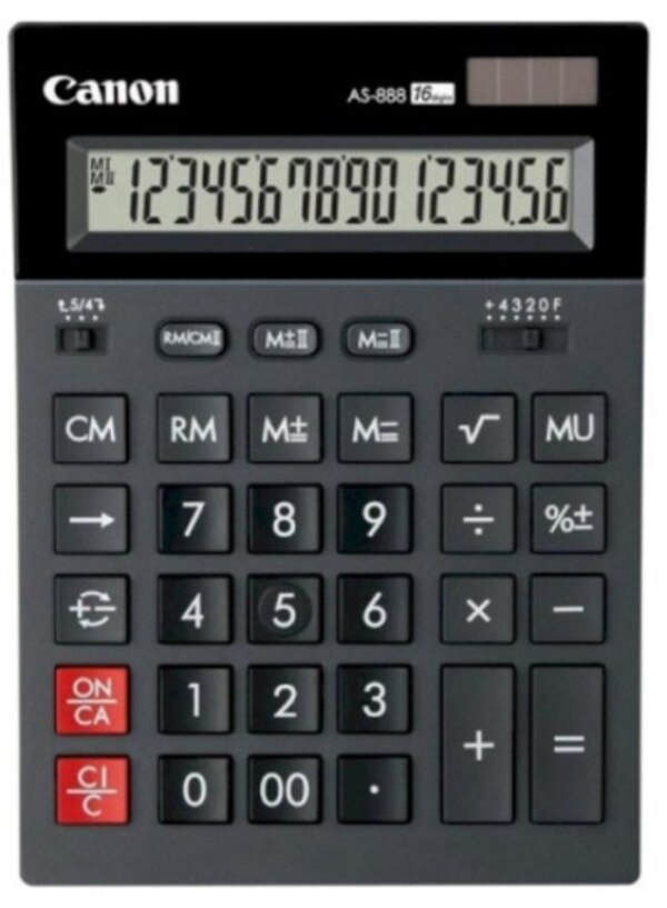 Hesablayıcı Canon AS888 II HB EMEA