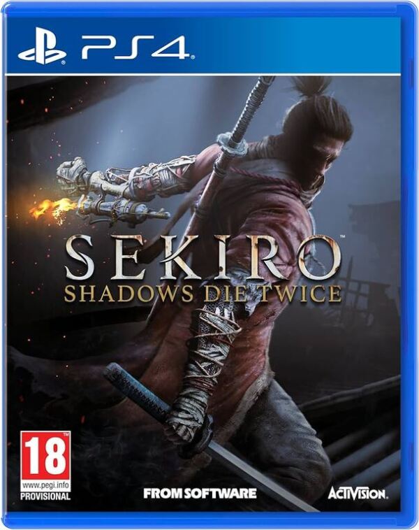PS4 Sekiro Shadows Die Twice oyun diski