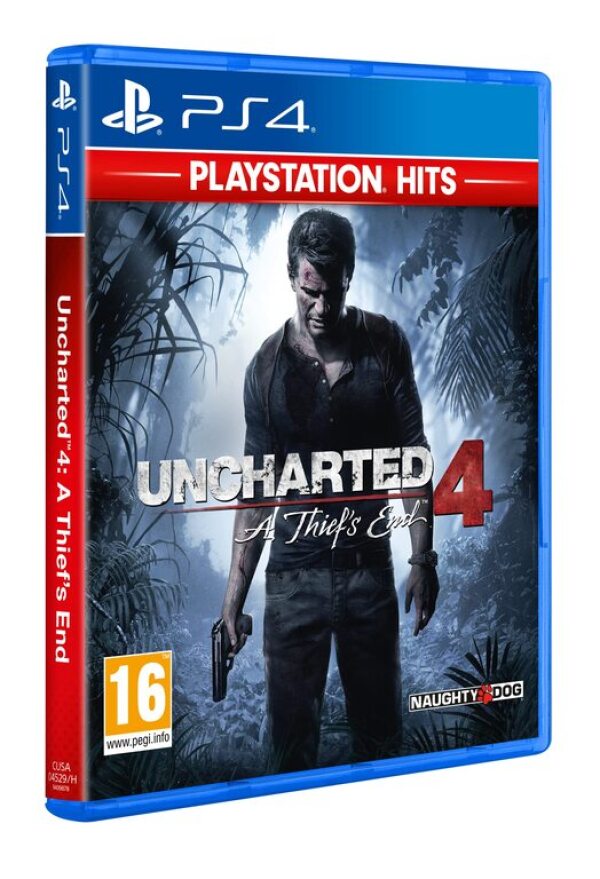 PlayStation 4 diski Uncharted 4