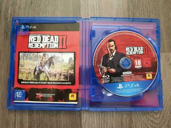 PS4 üçün Red dead Redemption 2 oyun diski