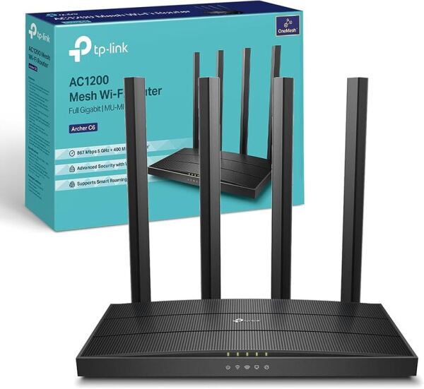 TPLink Archer AX10 Dual Band WiFi 6 Ax1500 Router 24 Ghz50 Ghz Ver30