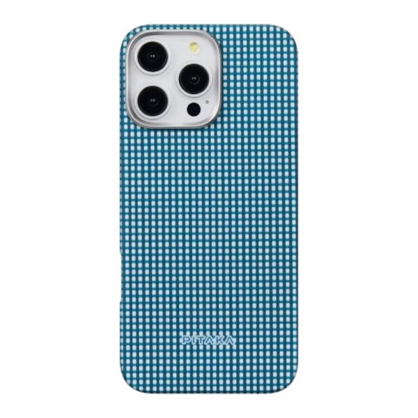 Apple iPhone 16 Pro Max üçün arxalıq Pitaka Ultra Slim Ocean Blue Çexolu