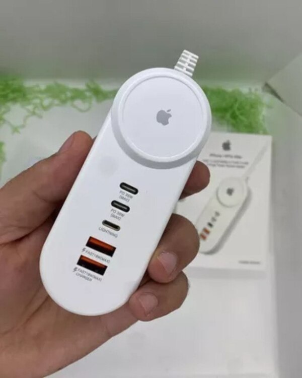 Apple iPhone power adapter port