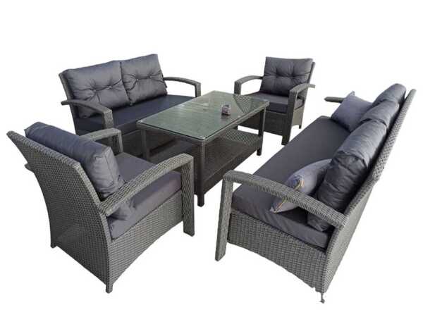 Veqas ZR0046 Boz divan dəsti