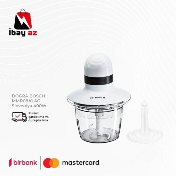 Doğrayıcı Bosch MMR08A1 Ağ 400W