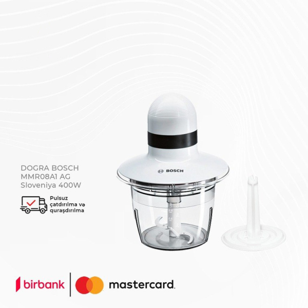 Doğrayıcı Bosch MMR08A1 Ağ 400W