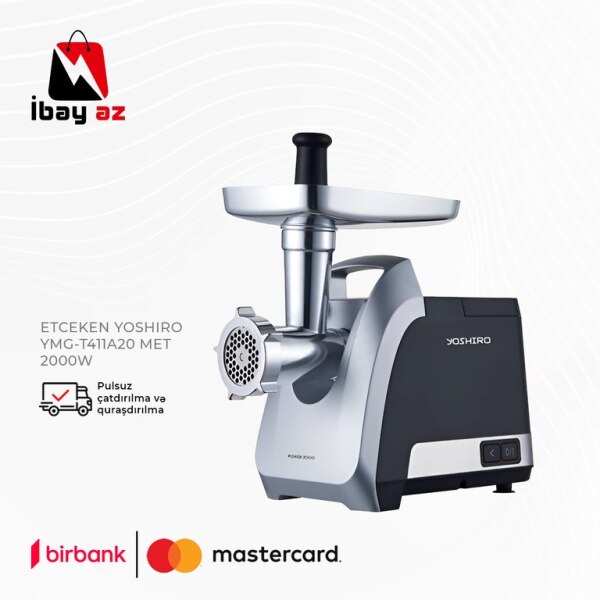 Ətçəkən maşın YOSHIRO YMGT411A20 METQARA 2000W
