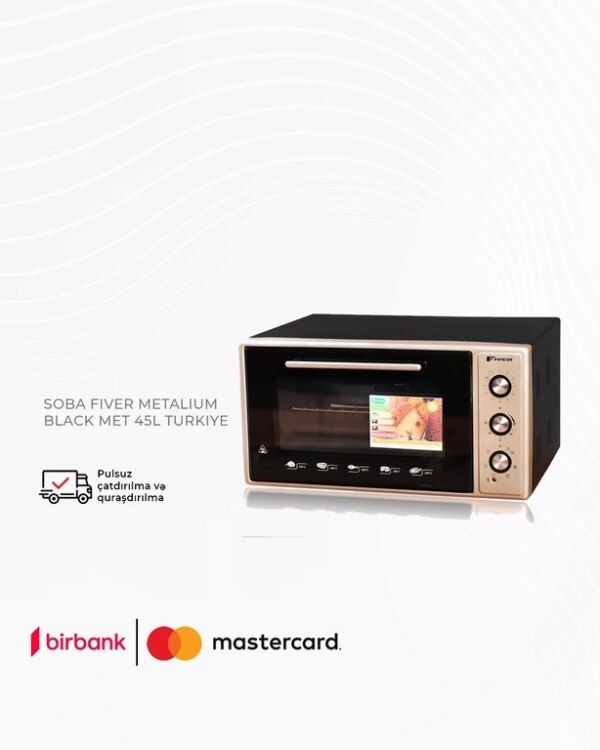 Mini soba Fiver Metalium Black