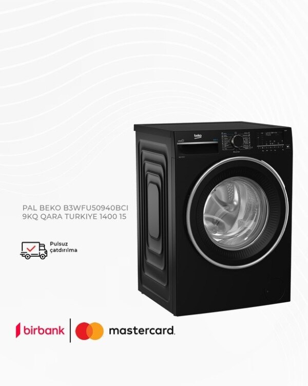 Paltaryuyan Beko B3WFU50940BCI 9KQ Qara