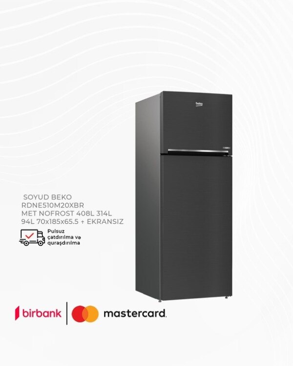 Soyuducu Beko RDNE510M20XBR